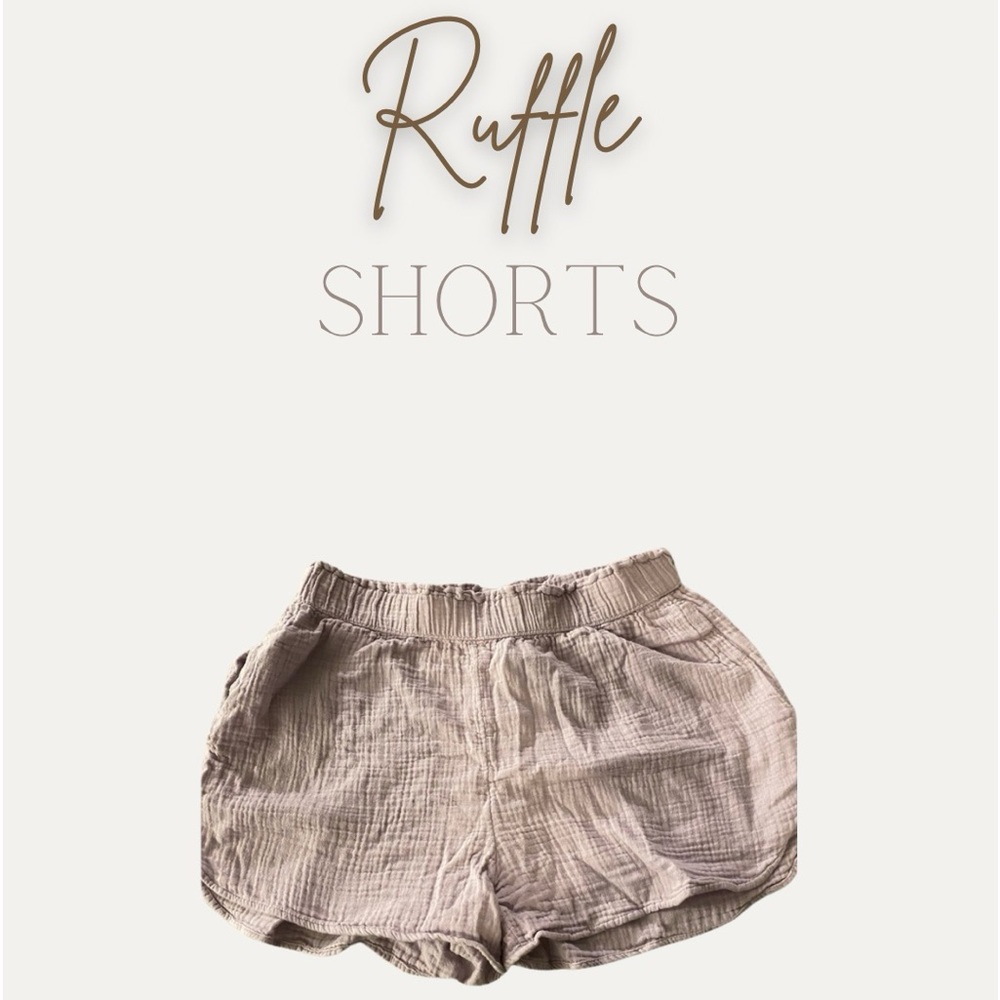 Ruffle shorts